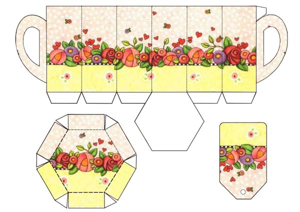 Развертка коробочки