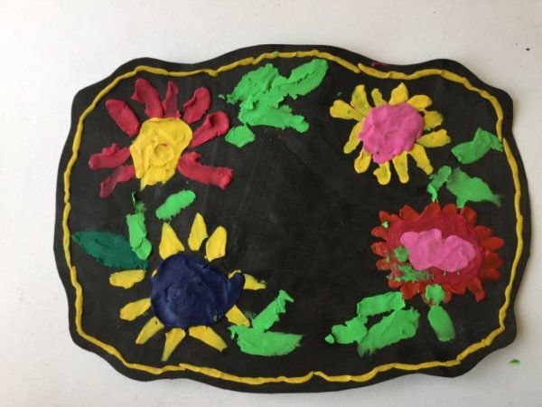 Жостовский поднос плостилино графия