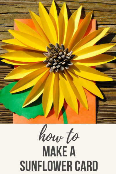 Подсолнух поделка из цветной бумаги