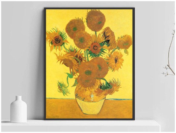 Ван Гог цветы в вазе