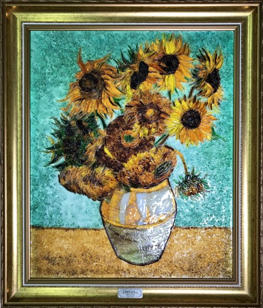 Подсолнухи Ван Гога в интерьере