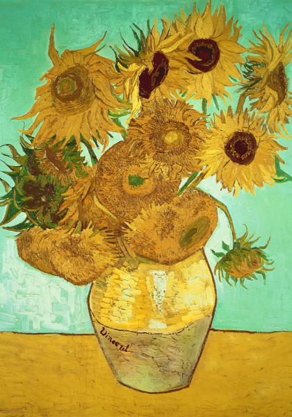 Пазл Piatnik Ван Гог Подсолнухи (561740), 1000 дет.