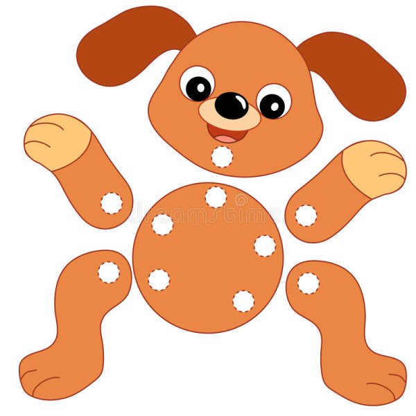 Подвижные игрушки из картона