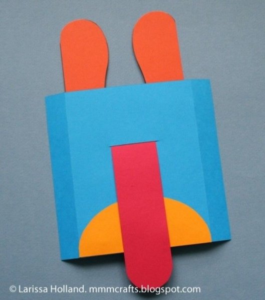 Подвижные поделки из бумаги и картона