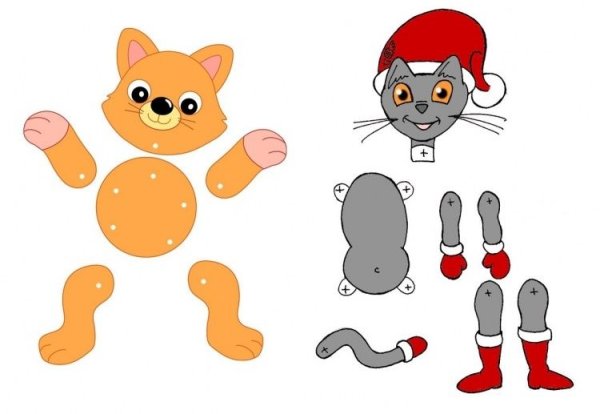 Подвижные игрушки из бумаги и картона