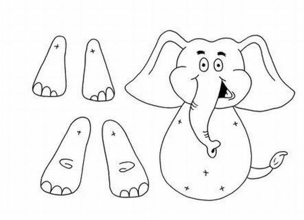 Игрушка дергунчик из картона