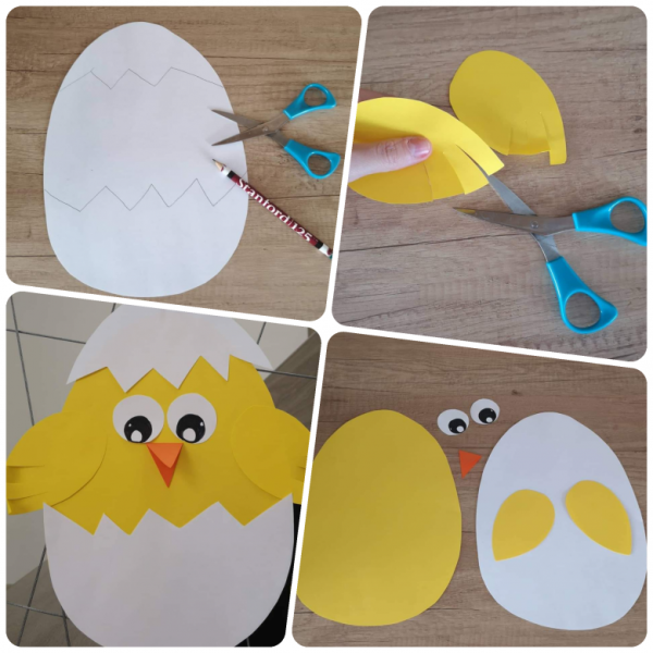 Цыпленок поделка для детей