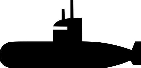 Силуэт подводной лодки