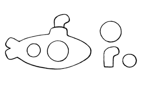 Вертолет из фетра шаблон