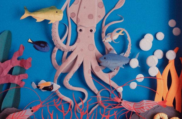 Поделка морской мир