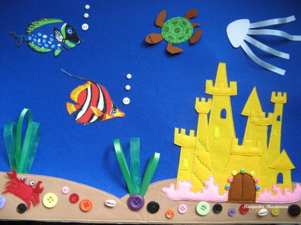 Аппликация Водный мир