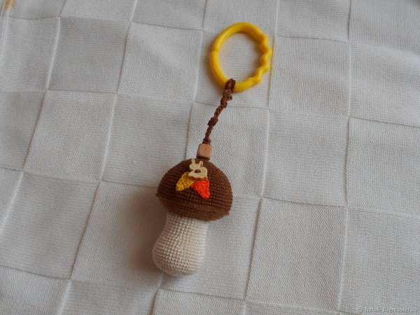 01525 Погремушка Stellar "Маракасик" (желтый)