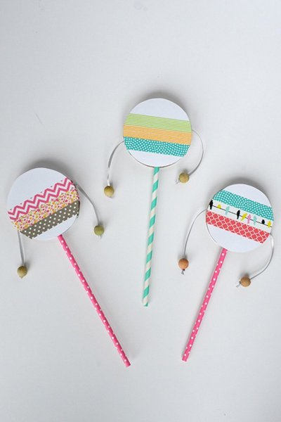 Музыкальные инструменты для детей своими руками