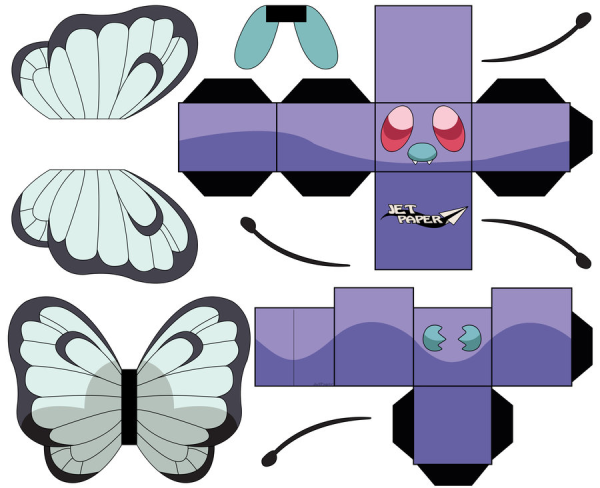 Объемные игрушки из бумаги