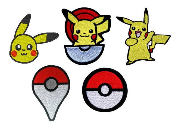 Аппликация Пикачу