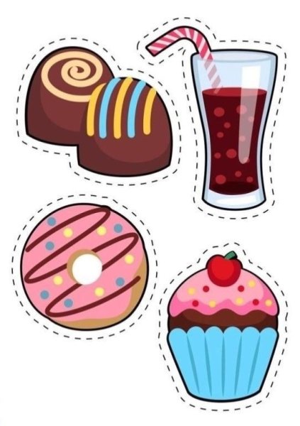 Полезные и вредные продукты для зубов игра для детей