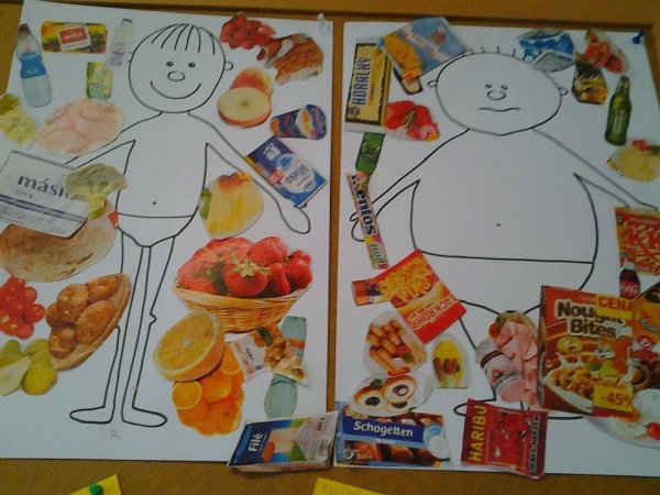 Здоровье питание поделка