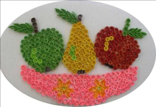 Поделка фрукты