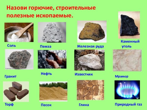 Полезные ископаемые