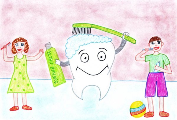 Рисунок на тему будь здоров