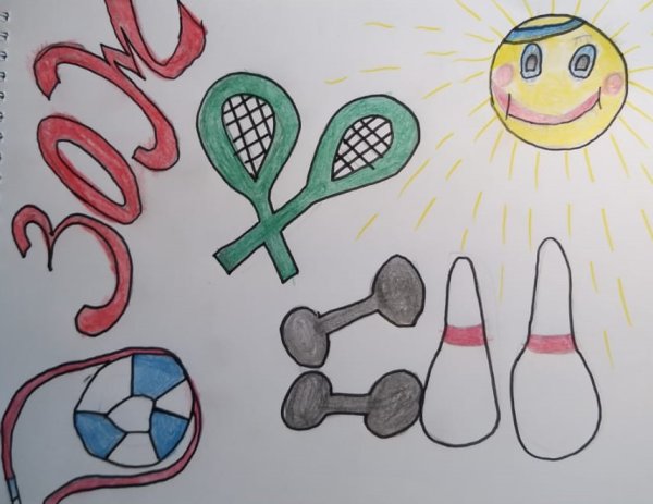 Здоровье рисунок для детей