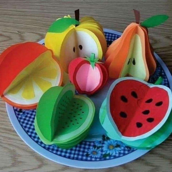 Поделка фрукты