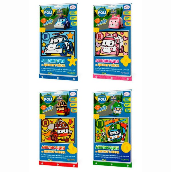 Poli Robocar аппликация