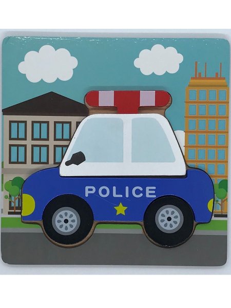 Аппликация Полицейская машина
