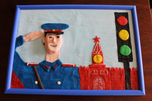Полицейский дядя Степа конкурс поделок