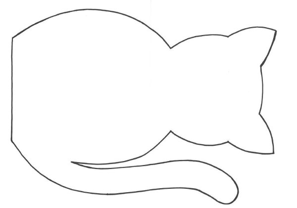 Аппликация кот