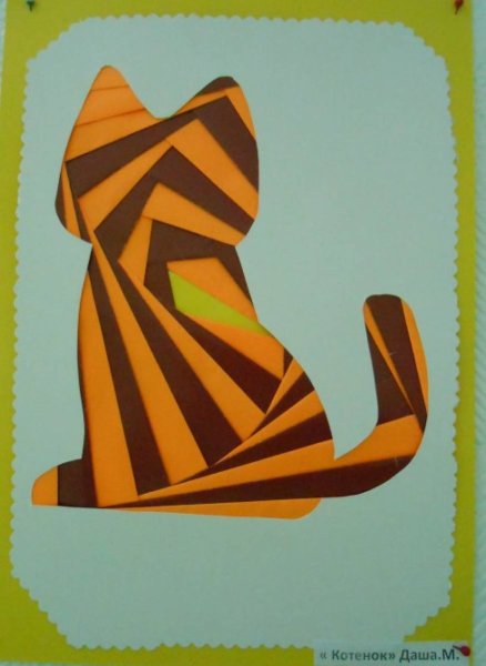 Айрис фолдинг (радужные полоски)