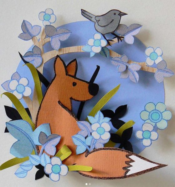 Хелен Масселвайт картины из бумаги