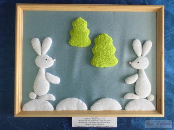 Полуобъемная аппликация