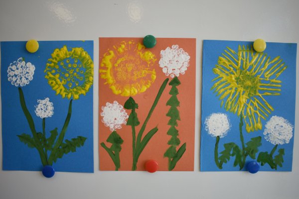 Технология 2 класс одуванчик