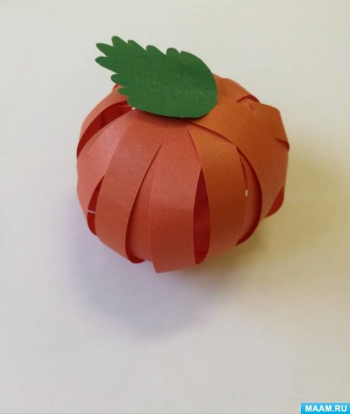 Поделка овощи из бумаги