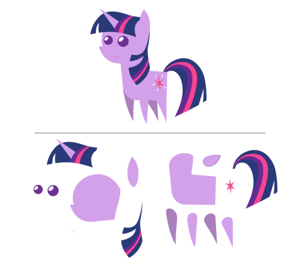 Поделка пони