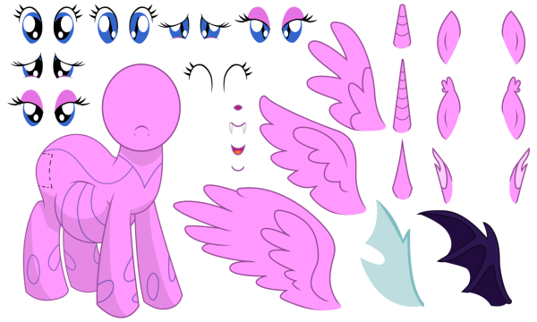 Пони из бумаги