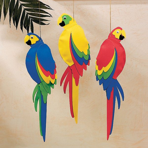 Рлругпй из цветной бумаги