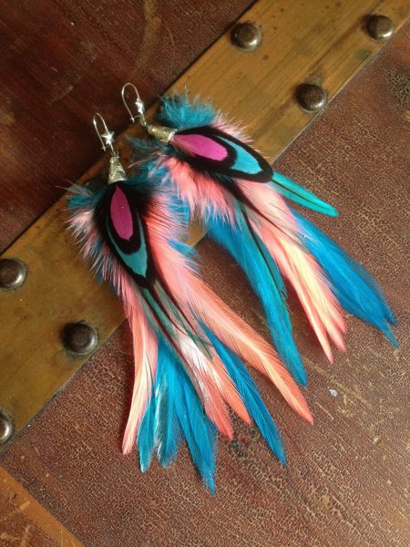 Поделки с перьями