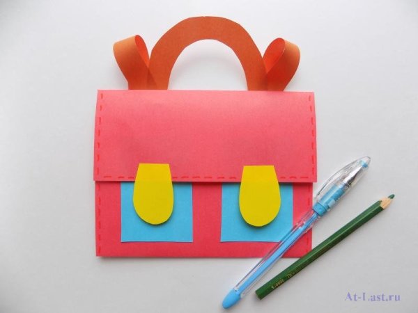 Аппликация портфель