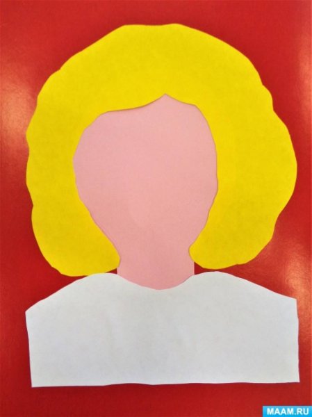 Портрет аппликация