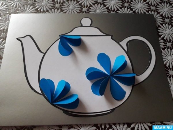 Посуда из бумаги для детей