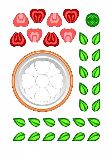 Готовые аппликации для детей