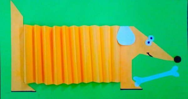 Игрушки гармошки из бумаги