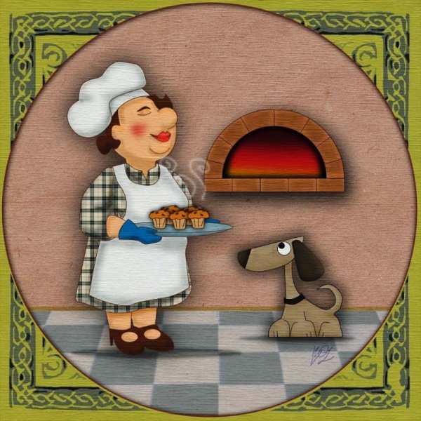 Повар иллюстрация