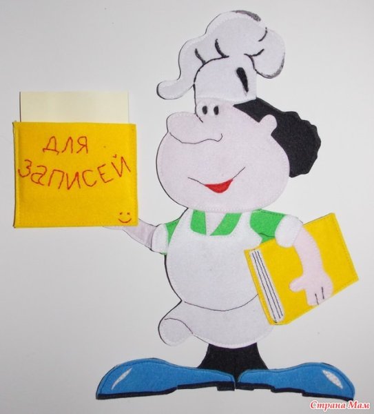 Повар из фетра выкройка