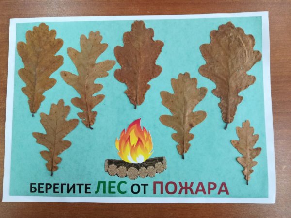 Поделка берегите лес