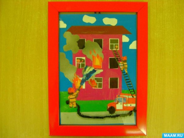 Аппликация противопожарная безопасность