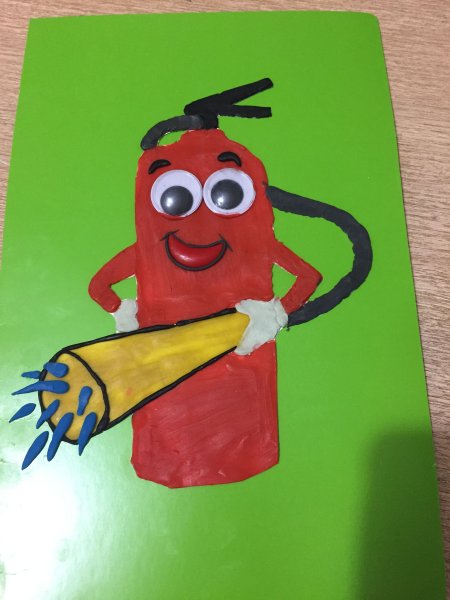 Поделки на противопожарную тему