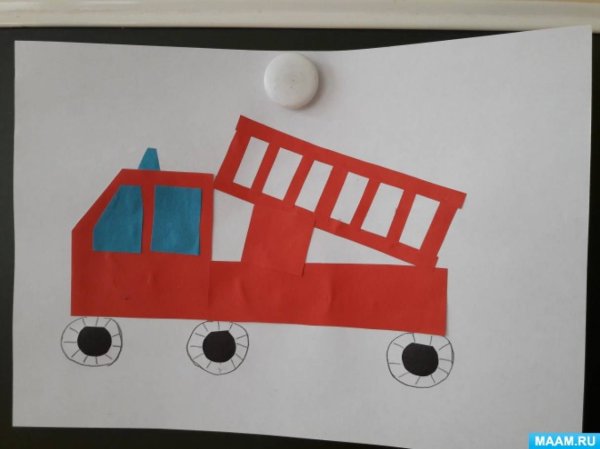 Апликацияпожарная машина